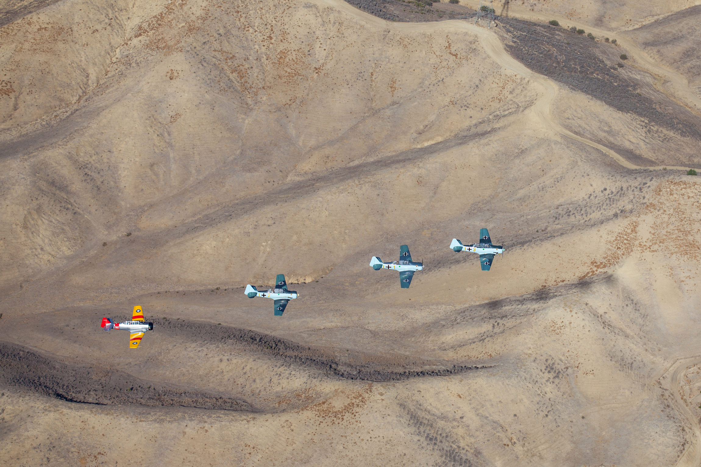 Condor Squadron, air-to-air photography