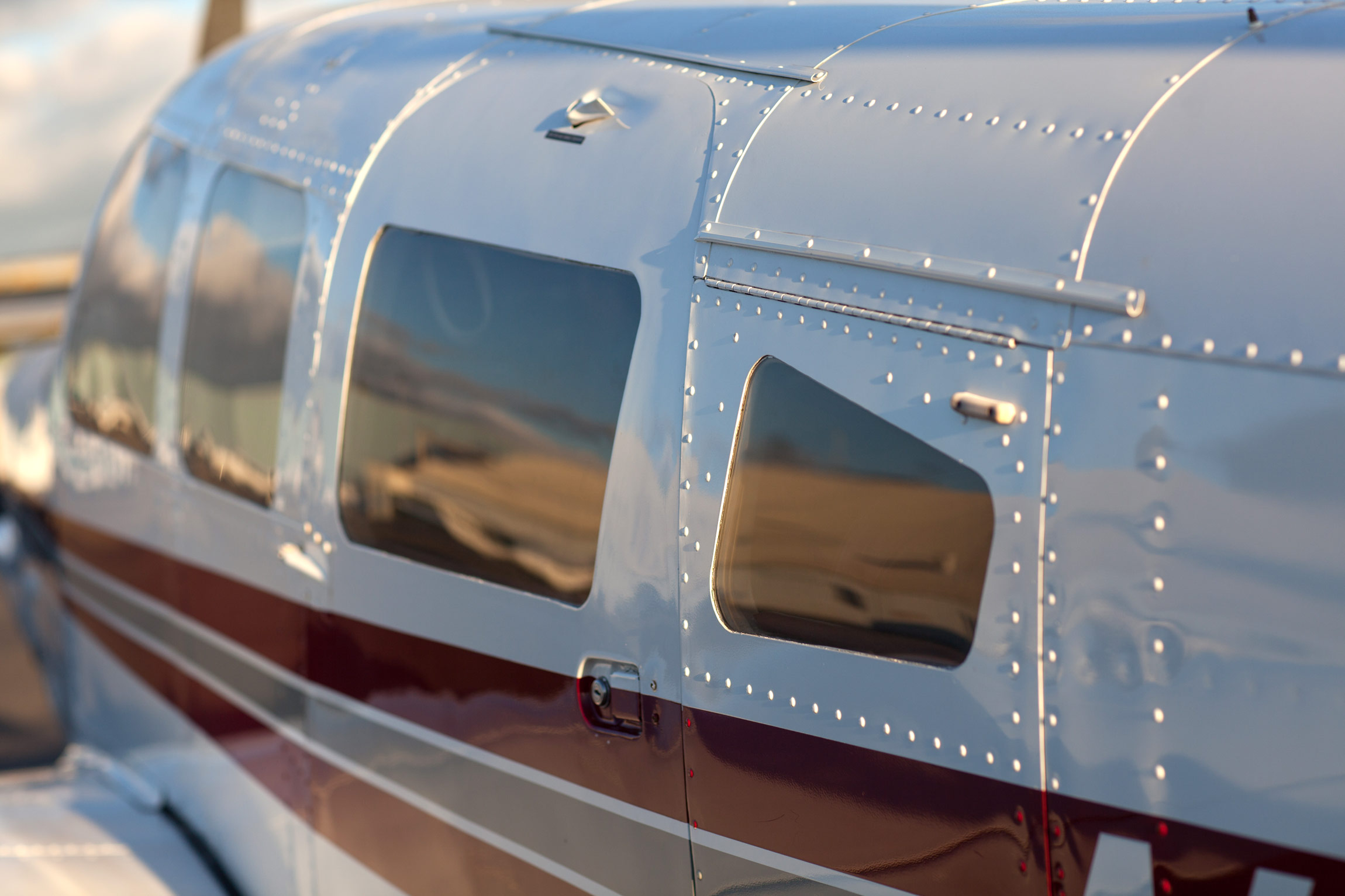 Piper Cherokee 6, aviation photography